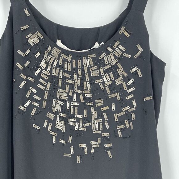 Twelfth Street by Cynthia Vincent Silk Beaded Tunic - Picture 2 of 7